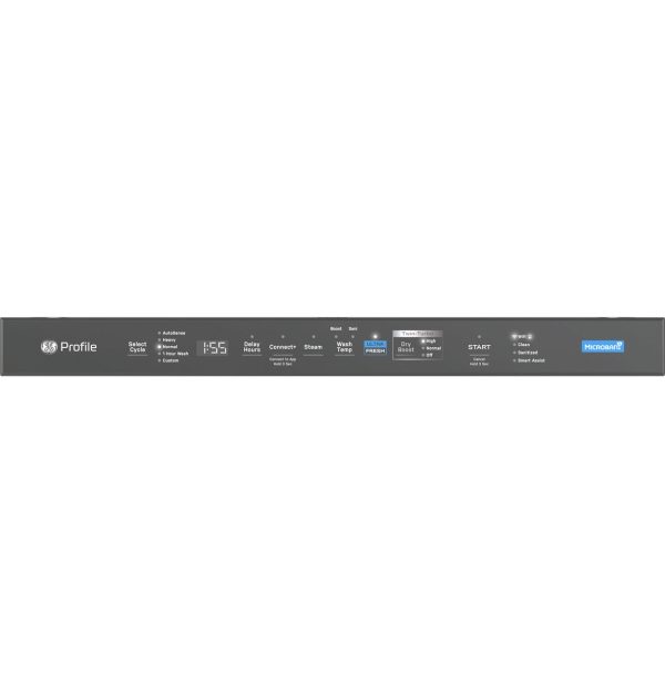 GE Profile 24" Smart UltraFresh Dishwasher with Towel Bar Handle- 39 dBa - Stainless Steel - Image 3