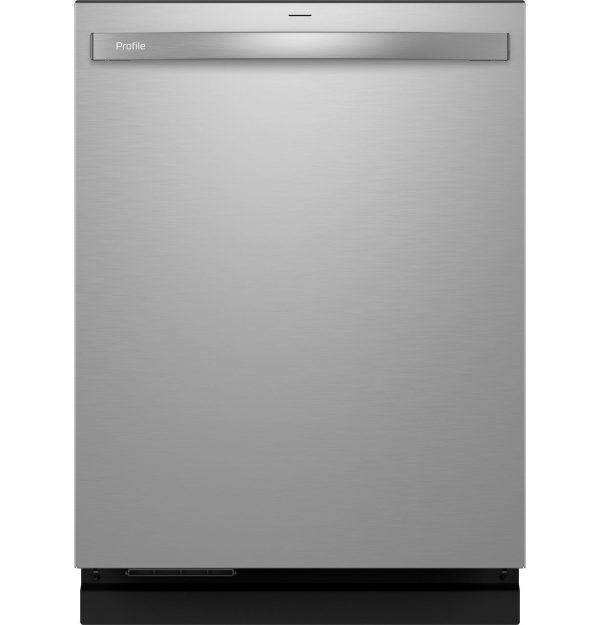 GE Profile 24" Smart UltraFresh Dishwasher with Towel Bar Handle- 39 dBa - Stainless Steel