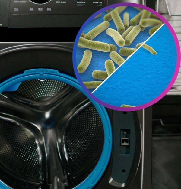 GE Profile 28" 4.8 cu. ft. 2-In-1 Washer and Dryer with Ventless Heat Pump Technology - Carbon Graphite - Image 4