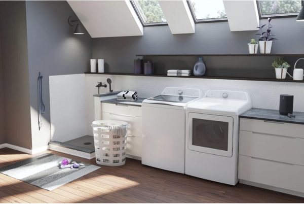 GE Profile 28" Smart Top Load Washer 5.0 cu. ft. with Microban Antimicrobial Technology and 12 Wash Cycles - White - Image 6