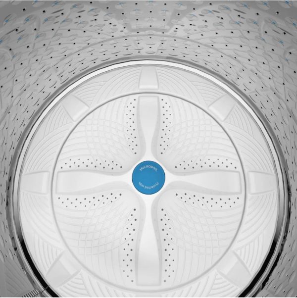 GE Profile 28" Smart Top Load Washer 5.0 cu. ft. with Microban Antimicrobial Technology and 12 Wash Cycles - White - Image 4