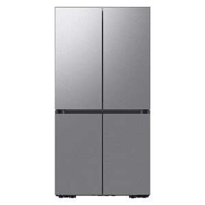 36" Bespoke 4 Door Flex Counter Depth French Door Refrigerator with Beverage Center - Stainless Steel