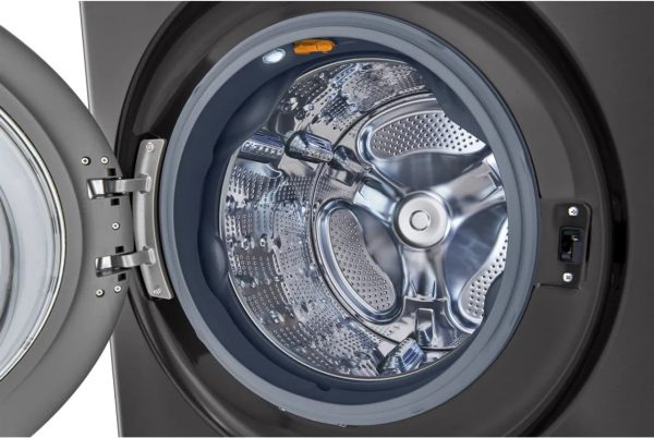 27" Laundry WashTower with 4.5 cu. ft. Washer and 7.4 cu. ft. Electric Dryer - Black Steel - Image 5