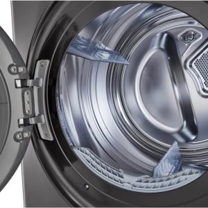 27" Laundry WashTower with 4.5 cu. ft. Washer and 7.4 cu. ft. Electric Dryer - Black Steel - Image 6