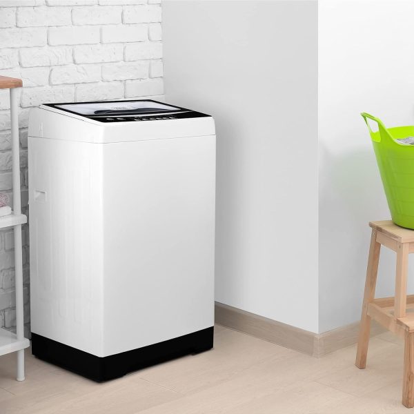 3.0 cu. ft. Portable Washing Machine, Transparent Lid & LED Display - Image 4