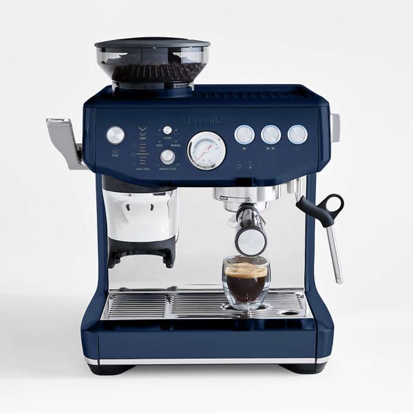 Barista Express Impress Damson Blue Espresso Machine - Image 2