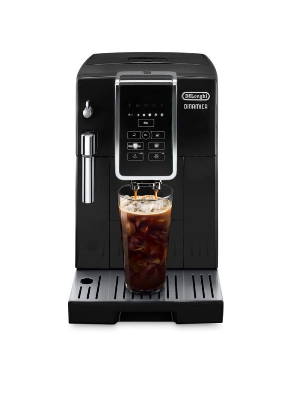 Delonghi Dinamica Fully Automatic Coffee and Espresso Machine – Black –