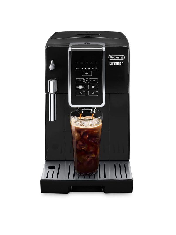 Delonghi Dinamica Fully Automatic Coffee and Espresso Machine – Black – - Image 2