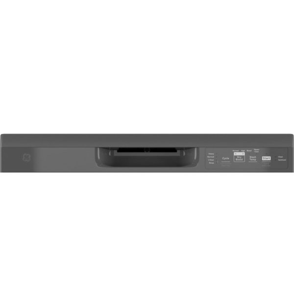 GE 24" Front Control Dishwasher with Steam Sanitize and 4 Wash Cycles - 55 dBa - Stainless Steel - Image 3
