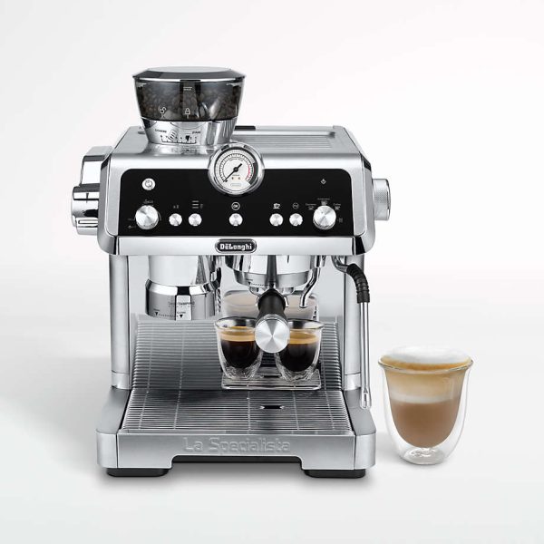 De'Longhi La Specialista Prestigio Espresso Machine with Dual Heating System Stainless Steel
