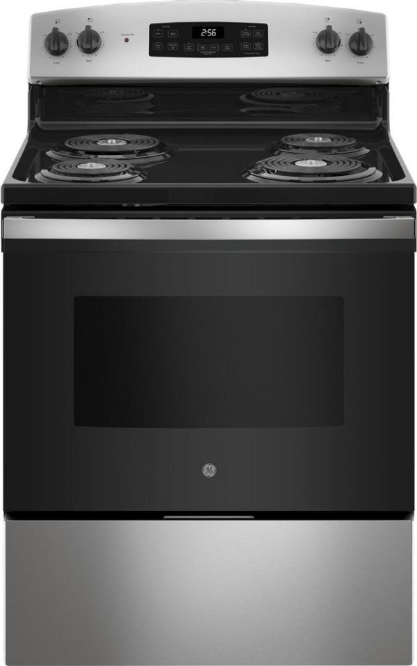GE 30" Freestanding Electric Range - Stainless Steel