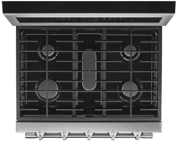 30" Maytag Gas Range with Double Oven - Fingerprint Resistant Stainless Steel - Image 3