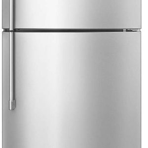 33" Maytag Top Freezer Refrigerator with Power Cold and EvenAir Cooling Tower - Stainless Steel