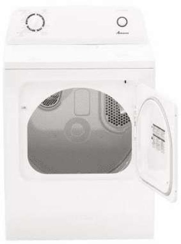 Amana 29" 6.5 cu. ft. Electric Dryer with Automatic Dryness Control and a Wrinkle Prevent Option - White - Image 2