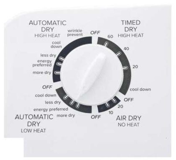Amana 29" 6.5 cu. ft. Electric Dryer with Automatic Dryness Control and a Wrinkle Prevent Option - White - Image 3
