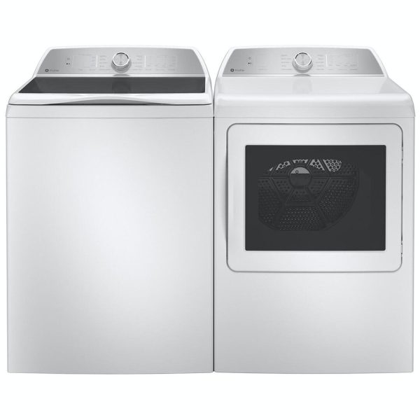 GE Profile 28" Smart Top Load Washer 5.0 cu. ft. with Microban Antimicrobial Technology and 12 Wash Cycles - White - Image 5
