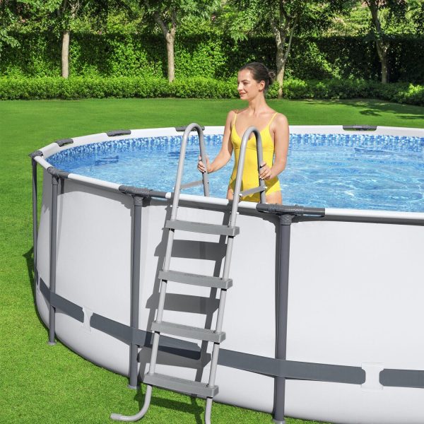 Bestway Steel Pro MAX 16'x48" Round Above Ground Swimming Pool with Pump & Cover