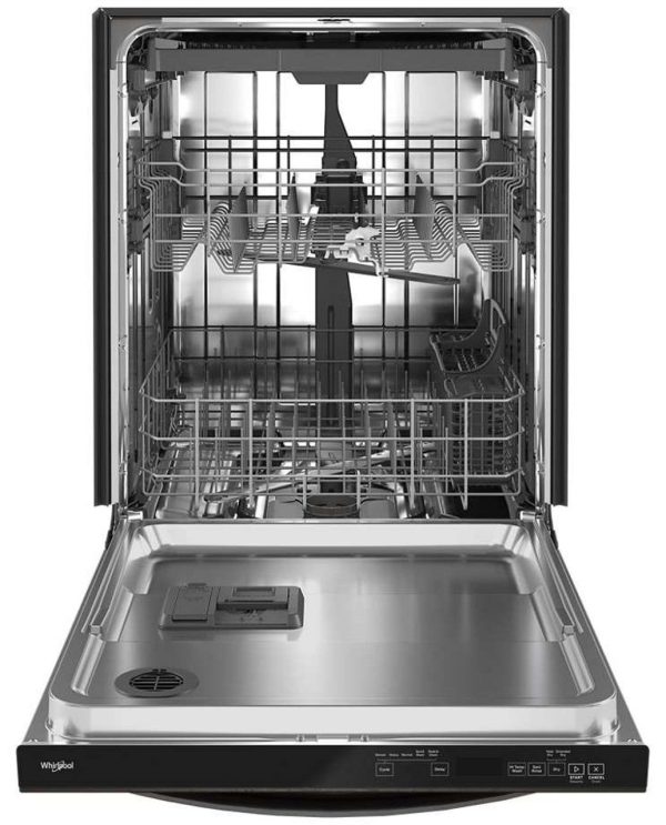 Whirlpool 24" Top Control Dishwasher - 47 dBA - Fingerprint Resistant Black Stainless Steel - Image 3