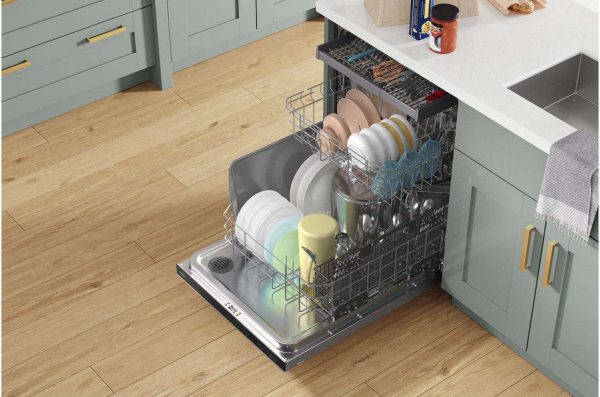 Whirlpool 24" Top Control Dishwasher with QuickWash - 47 dBA - Fingerprint Resistant Stainless Steel - Image 3