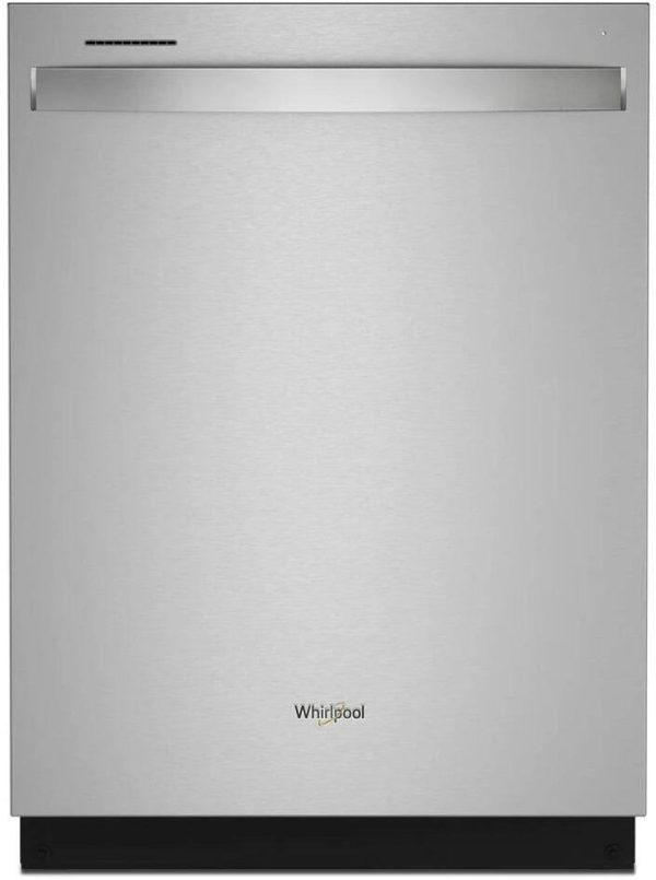 Whirlpool 24" Top Control Dishwasher with QuickWash and 3rd Rack - 47 dBA - Fingerprint Resistant Stainless Steel