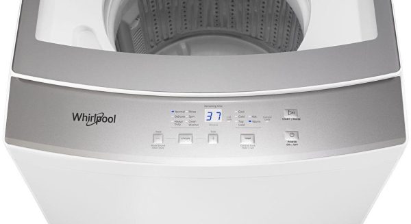 Whirlpool 24" Stacked Laundry Center with 1.6 cu. ft. Washer and 3.4 cu. ft. Electric Dryer - White - Image 4