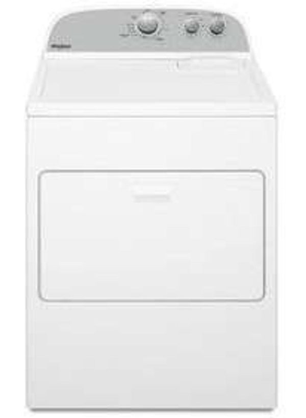 Whirlpool 29" 7.0 cu. ft Gas Dryer with AutoDry Drying System and Wrinkle Shield Option - White